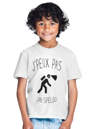  Je peux pas jai speleologie para Camiseta de los niños