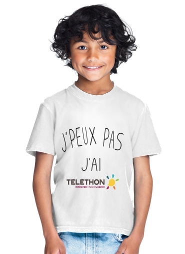  Je peux pas jai telethon para Camiseta de los niños