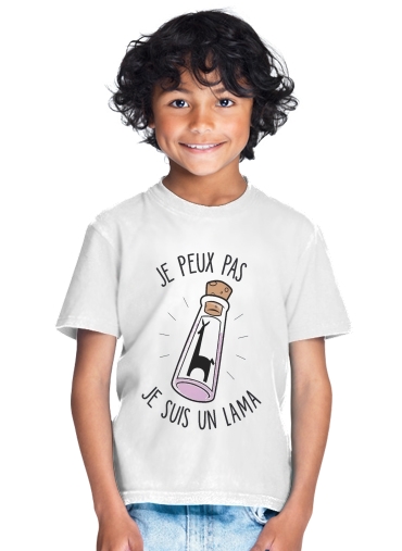  Je peux pas je suis un lama - Kuzko para Camiseta de los niños