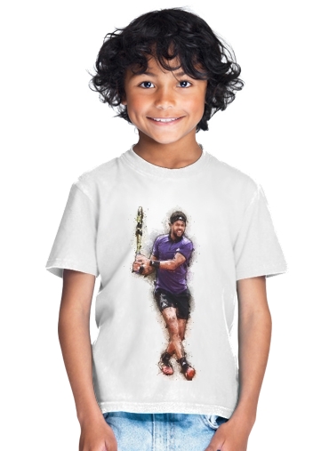  Jo Wilfried Tsonga My History para Camiseta de los niños