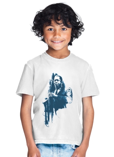  John Coltrane Jazz Art Tribute para Camiseta de los niños
