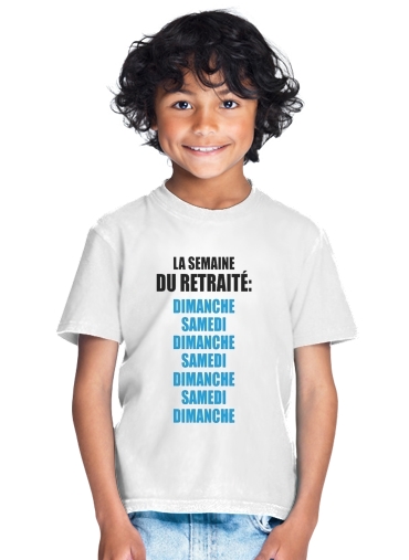  La semaine du retraite para Camiseta de los niños