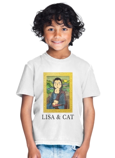  Lisa And Cat para Camiseta de los niños