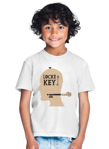  Locke Key Head Art para Camiseta de los niños