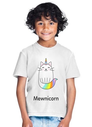  Mewnicorn Unicorn x Cat para Camiseta de los niños