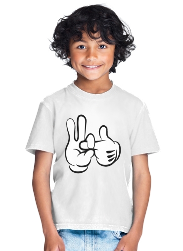  Mouse finger fuck para Camiseta de los niños