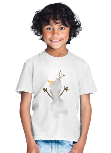  Olaf le Bonhomme de neige inspiration para Camiseta de los niños