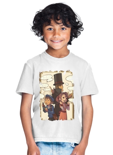  Professeur Layton para Camiseta de los niños