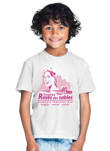  Rose des sables para Camiseta de los niños