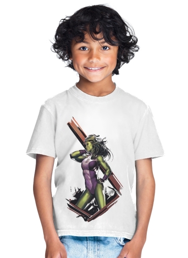  She HULK para Camiseta de los niños