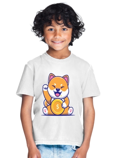  Shiba Inu Crypto para Camiseta de los niños