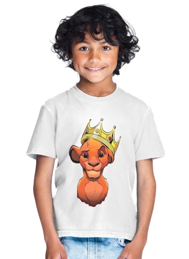  Simba Lion King Notorious BIG para Camiseta de los niños