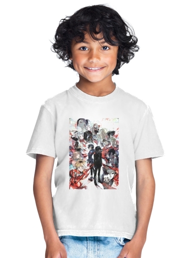  Tokyo Ghoul Touka and family para Camiseta de los niños