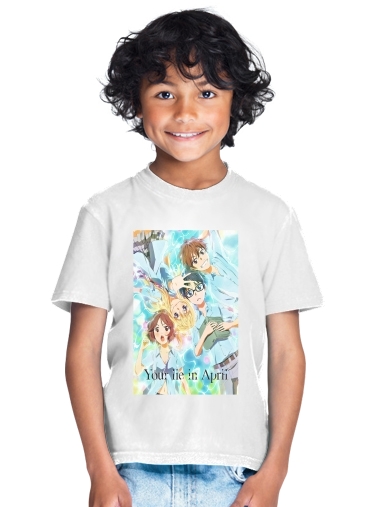  Your lie in april para Camiseta de los niños