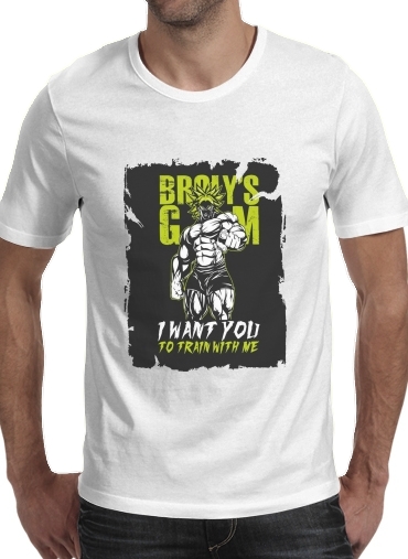  Broly Training Gym para Camisetas hombre