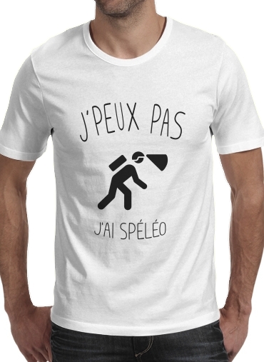  Je peux pas jai speleologie para Camisetas hombre