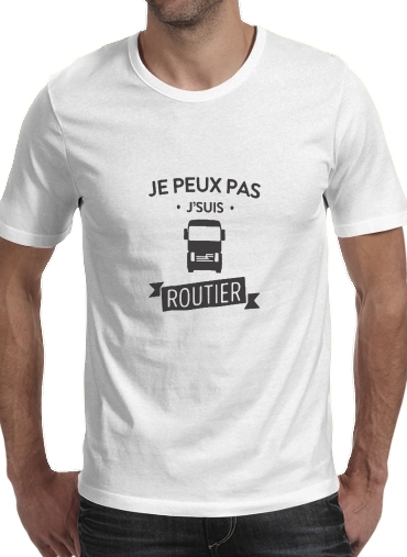  Je peux pas je suis routier para Camisetas hombre