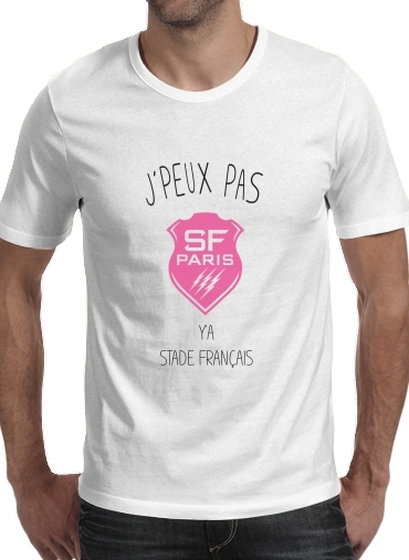  Je peux pas ya stade francais para Camisetas hombre