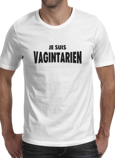  Je suis vagintarien para Camisetas hombre