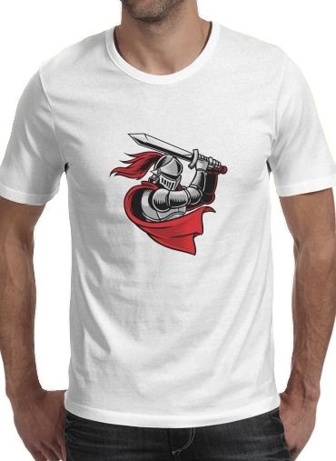  Knight with red cap para Camisetas hombre