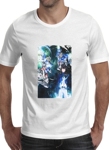  Setsuna Exia And Gundam para Camisetas hombre