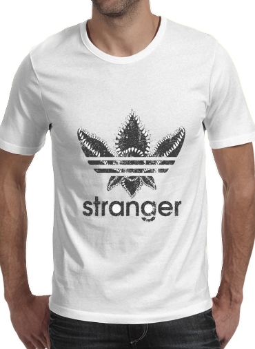 Stranger Demogorgon JOKE Adidas Logo Serie TV Camisetas hombre