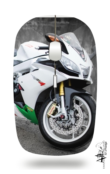  aprilia moto wallpaper art para Ratón óptico inalámbrico con receptor USB