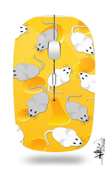  cheese and mice para Ratón óptico inalámbrico con receptor USB