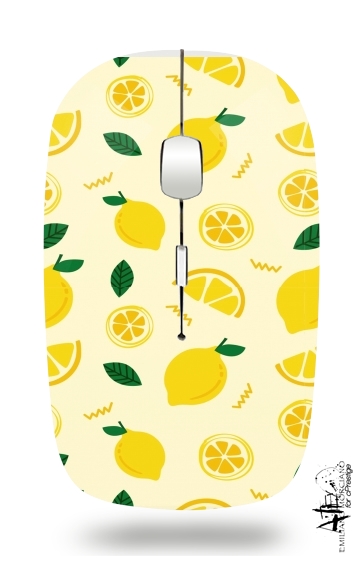  Citrus Summer Yellow para Ratón óptico inalámbrico con receptor USB