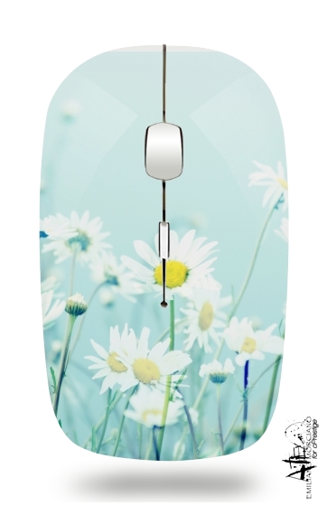  Dancing Daisies para Ratón óptico inalámbrico con receptor USB