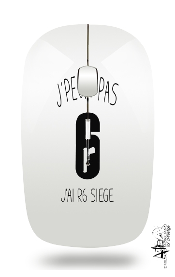  Je peux pas jai Rainbow Six Siege para Ratón óptico inalámbrico con receptor USB