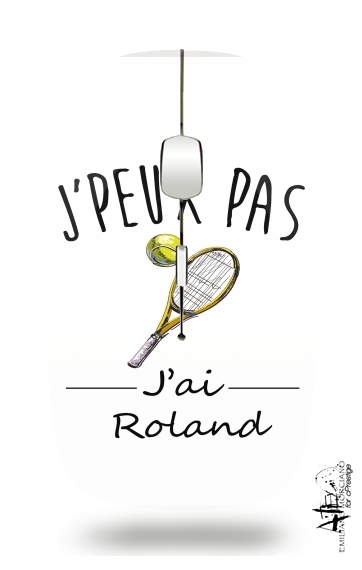  Je peux pas jai roland - Tennis para Ratón óptico inalámbrico con receptor USB