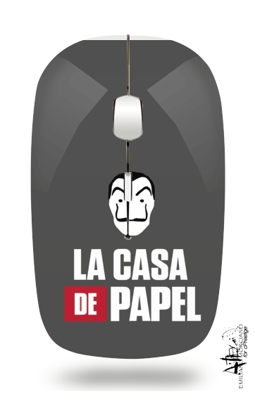  La Casa de Papel para Ratón óptico inalámbrico con receptor USB