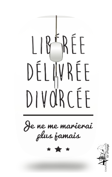  Liberee Delivree Divorcee para Ratón óptico inalámbrico con receptor USB