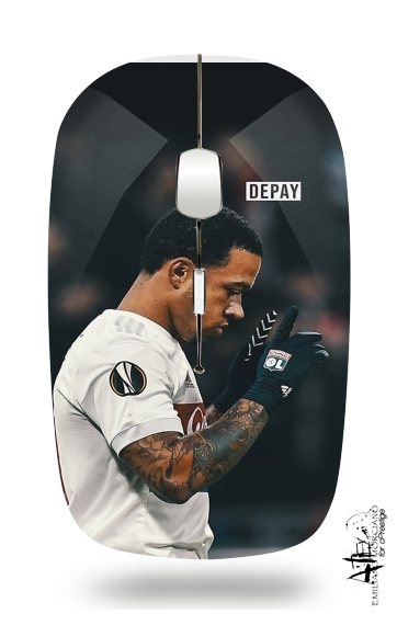  Memphis Depay para Ratón óptico inalámbrico con receptor USB