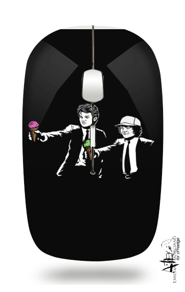  Pulp Fiction with Dustin and Steve para Ratón óptico inalámbrico con receptor USB