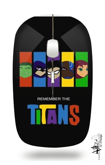  Remember The Titans para Ratón óptico inalámbrico con receptor USB