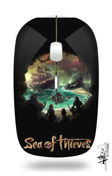  Sea Of Thieves para Ratón óptico inalámbrico con receptor USB