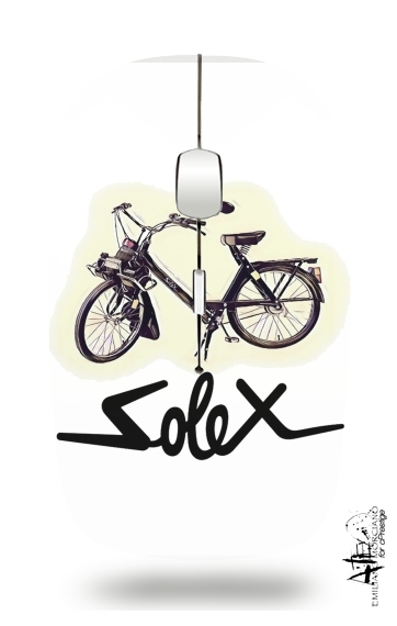  Solex vintage para Ratón óptico inalámbrico con receptor USB