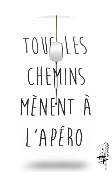  Tous les chemins menent a lapero para Ratón óptico inalámbrico con receptor USB