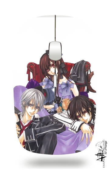  Vampire Knight Love three para Ratón óptico inalámbrico con receptor USB