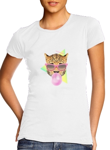  Bubble gum leo para Camiseta Mujer