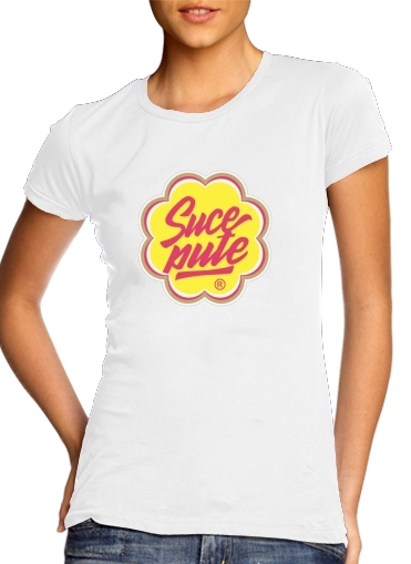  Chupa Sucepute Alkpote Style para Camiseta Mujer