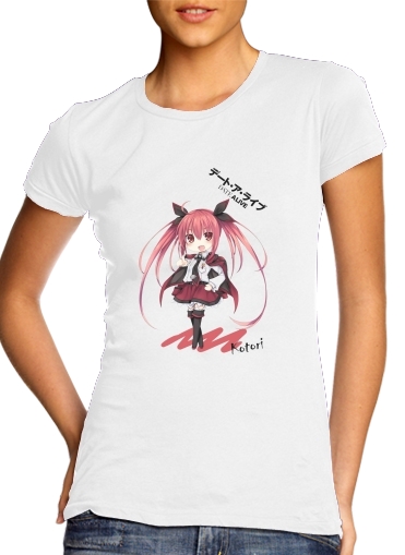  Date A Live Kotori Anime  para Camiseta Mujer