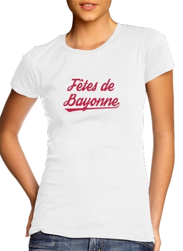  Fetes de Bayonne para Camiseta Mujer