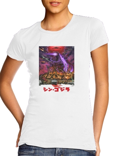  Godzilla War Machine para Camiseta Mujer