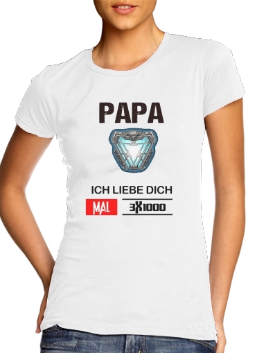  Ich liebe dich mal 3000 Endgame 3x1000 para Camiseta Mujer