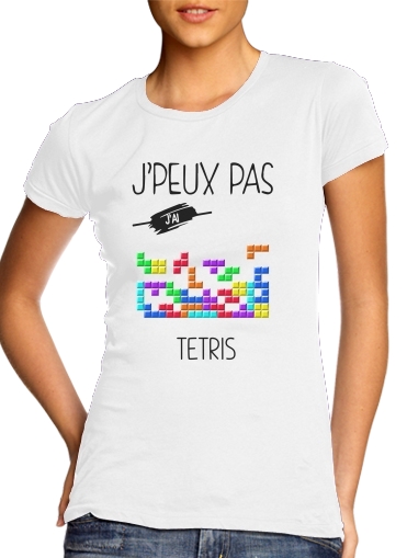  Je peux pas jai tetris para Camiseta Mujer