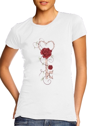  Key Of Love para Camiseta Mujer