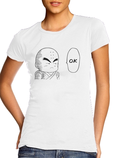  Krilin Ok para Camiseta Mujer